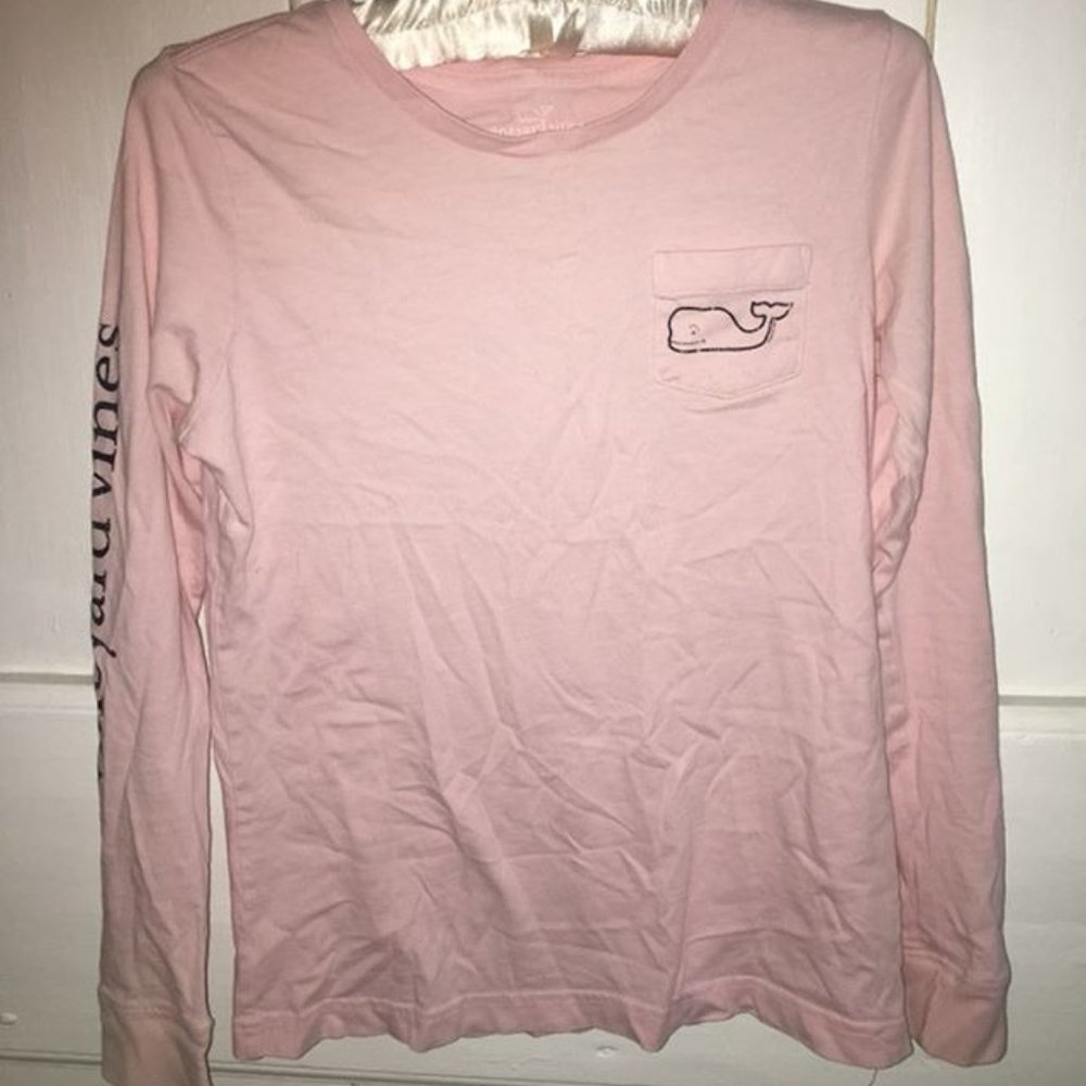Women's Vineyard Vines Long-sleeve Pocket Tee
